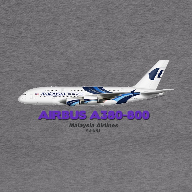 Airbus A380-800 - Malaysia Airlines by TheArtofFlying